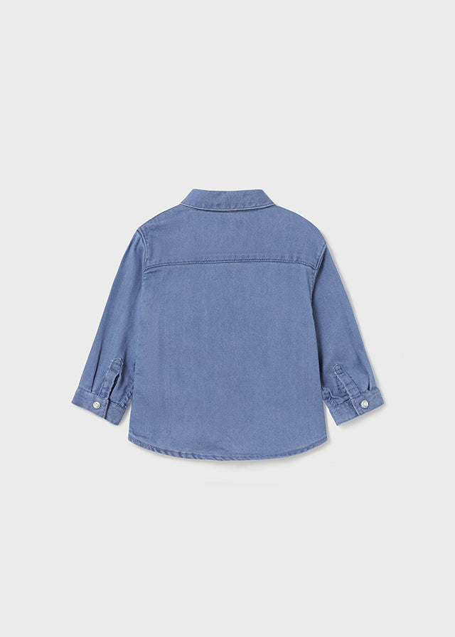 Camisa m/l soft denim