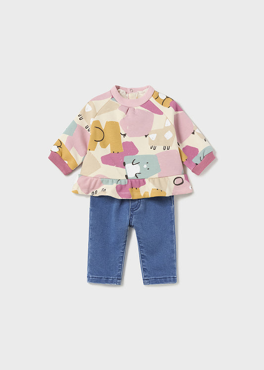 Conj. pantalón denim
