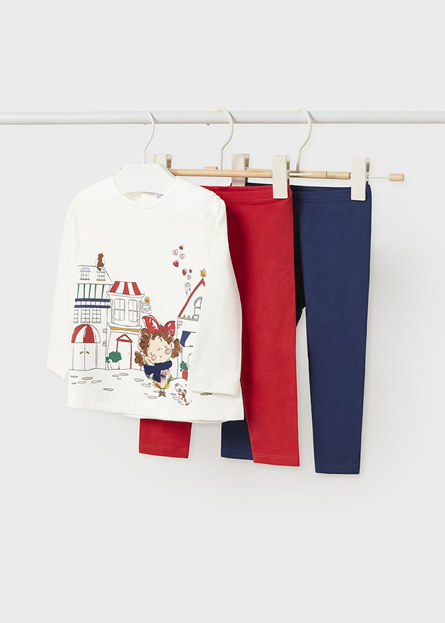 Conj. Leggings 3 piezas