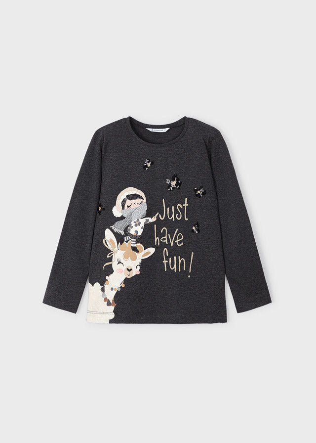 Camiseta M/L estampado