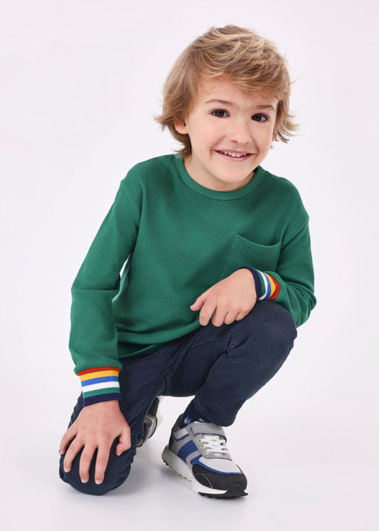 Camiseta M/L punto gofrado
