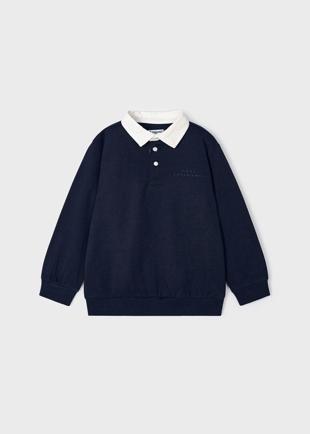 Polo m/l cuello camisa