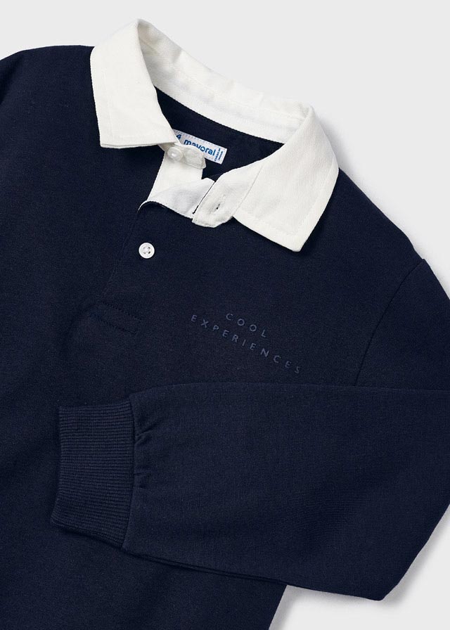 Polo m/l cuello camisa