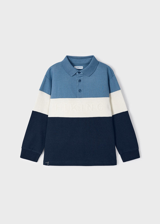 Polo m/l color block
