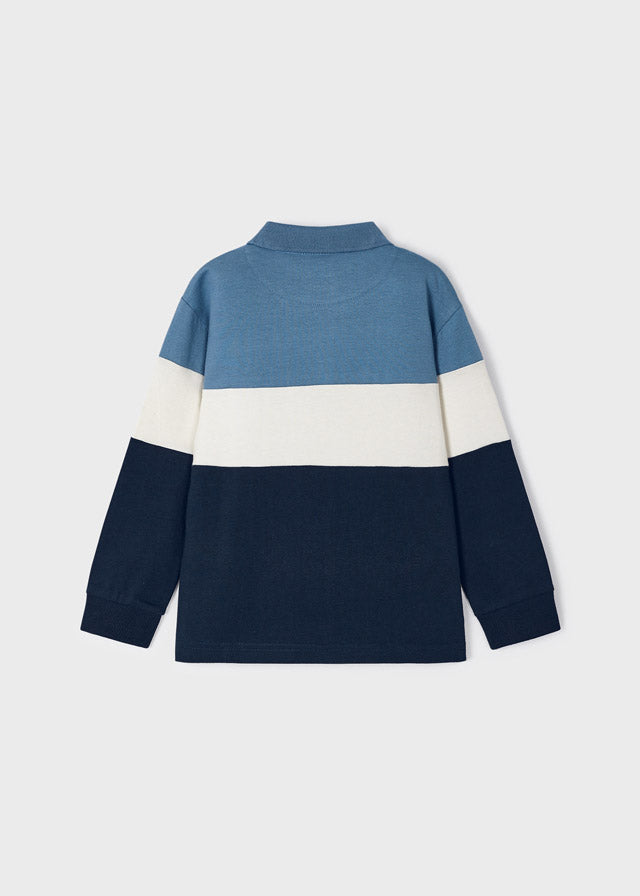 Polo m/l color block