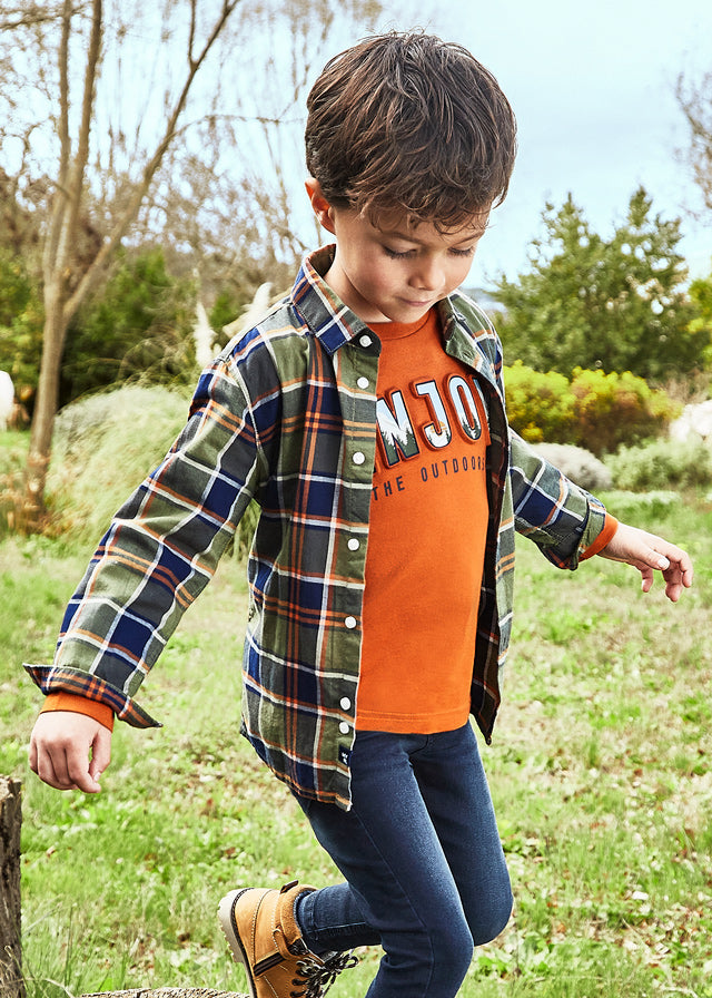 Camisa M/L cuadros