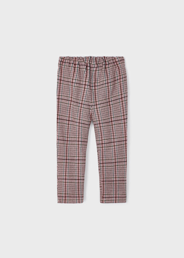 Pantalón largo a cuadros