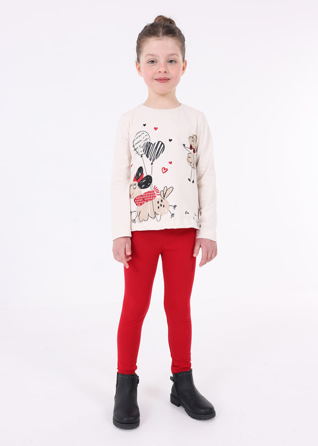 Conj. Leggings 2 pantalones