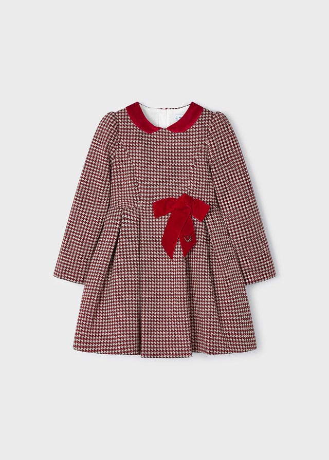 Vestido punto jacquard