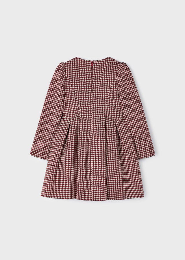 Vestido punto jacquard