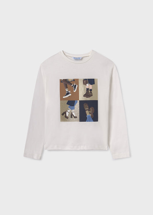 Camiseta M/L zapatos