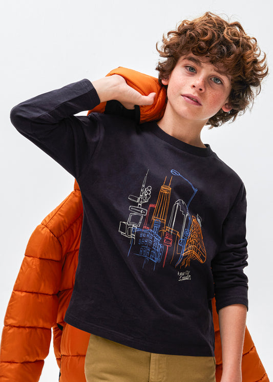 Camiseta M/L "NEW CITY"