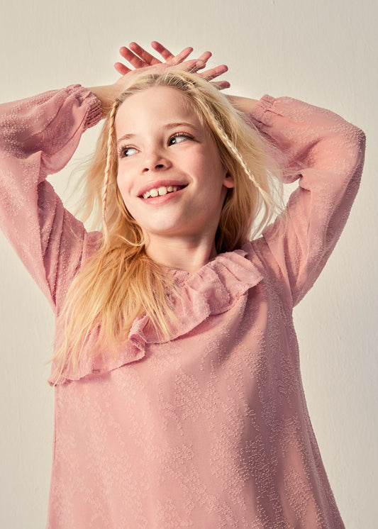 Blusa volantes