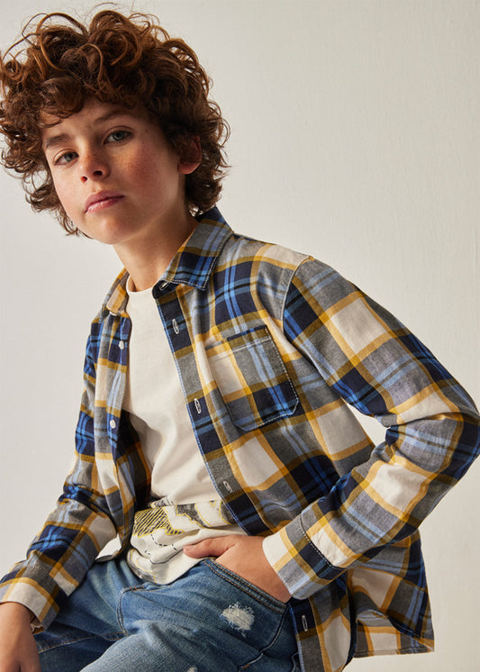 Camisa M/L cuadros