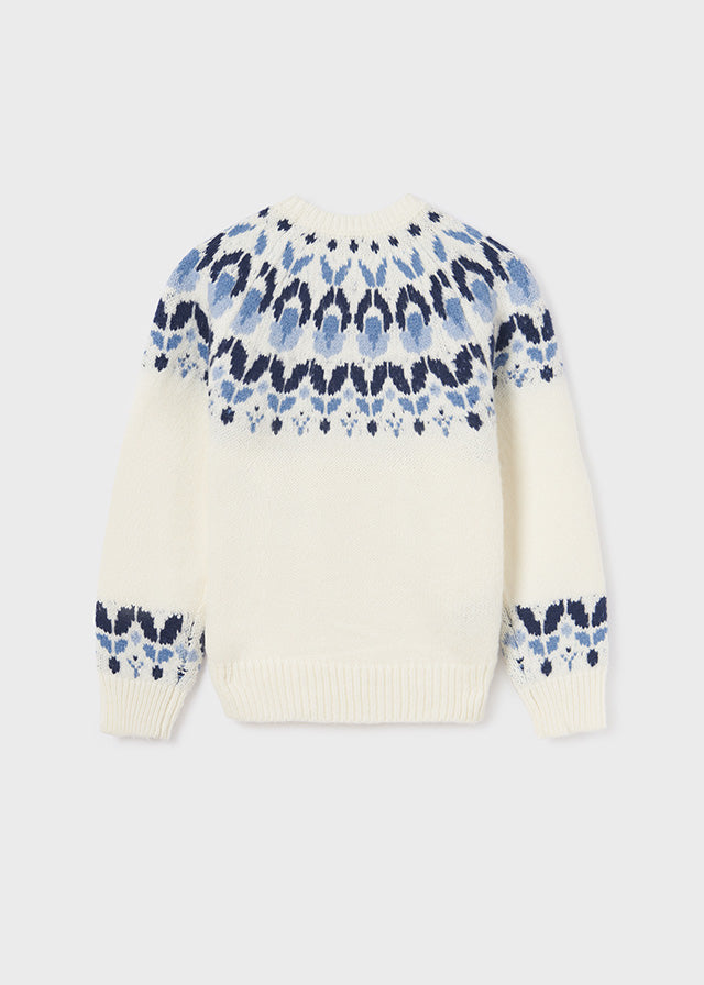 Jersey jacquard