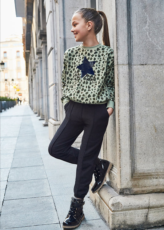 Pantalón chandal felpa