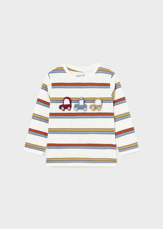 Camiseta m/l rayas