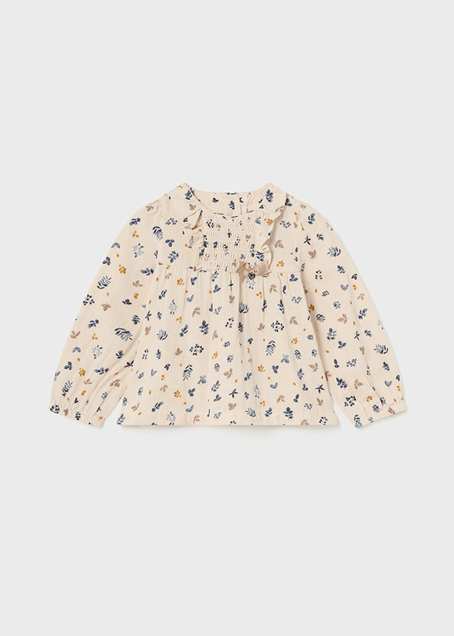 Blusa gasa estampada