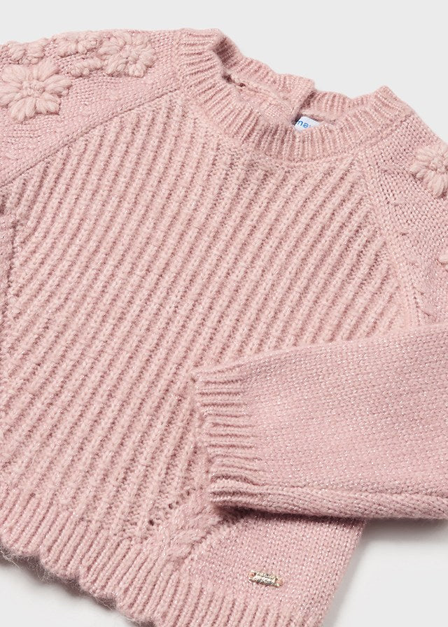 Jersey flores bordadas