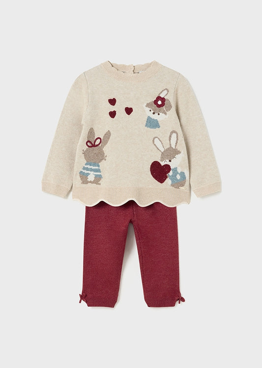 Conj. Tricot pantalon