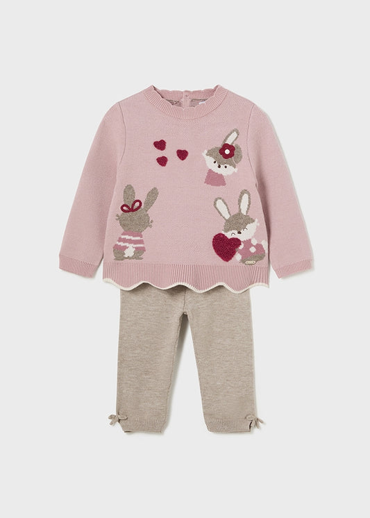 Conj. Tricot pantalon