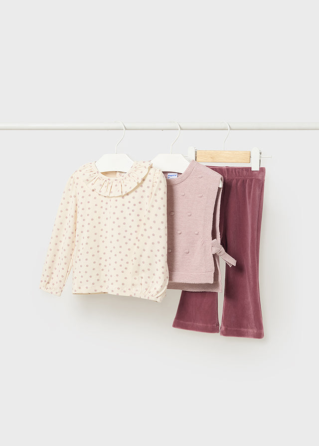 Conj. Pantalon con chaleco