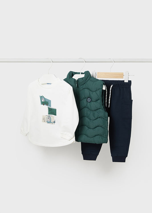 Con. Pant. Pullover chaleco