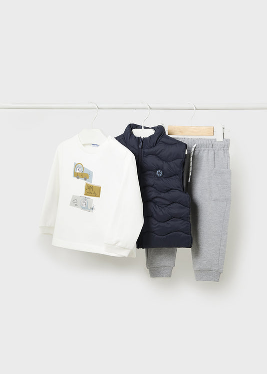 Con. Pant. Pullover chaleco