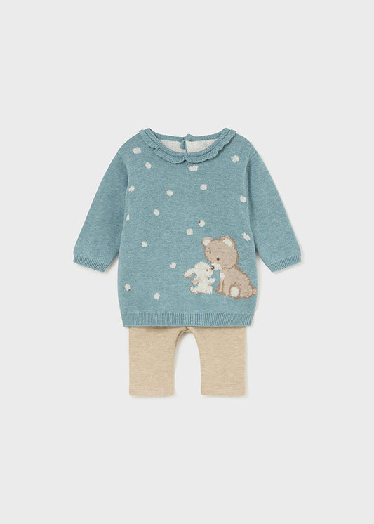 Conj. Leggings tricot