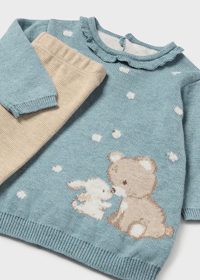 Conj. Leggings tricot
