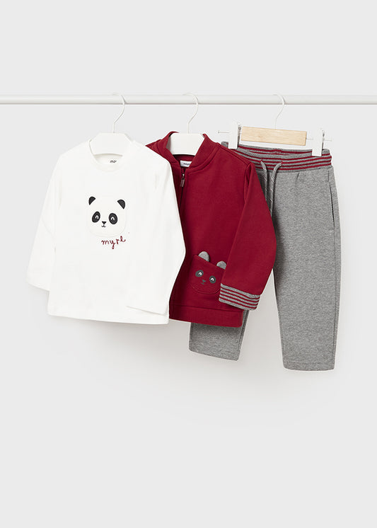 Chandal sin capucha y camiseta