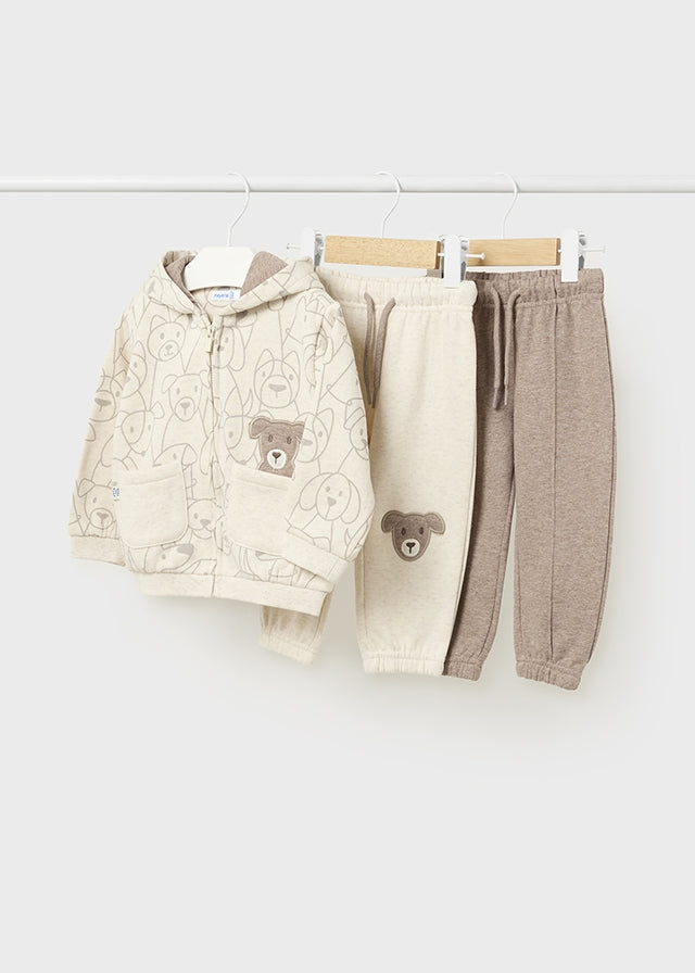 Chandal estampado 3 piezas