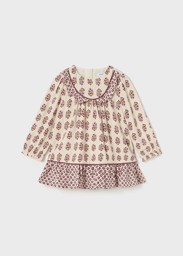 Vestido viella estampado
