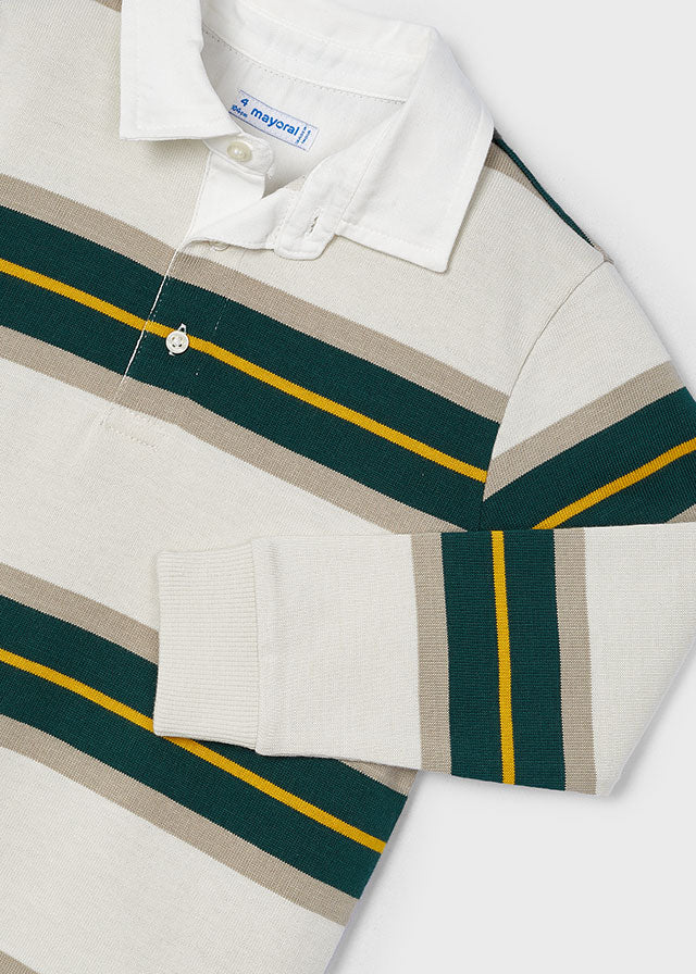 Polo m/l rayas