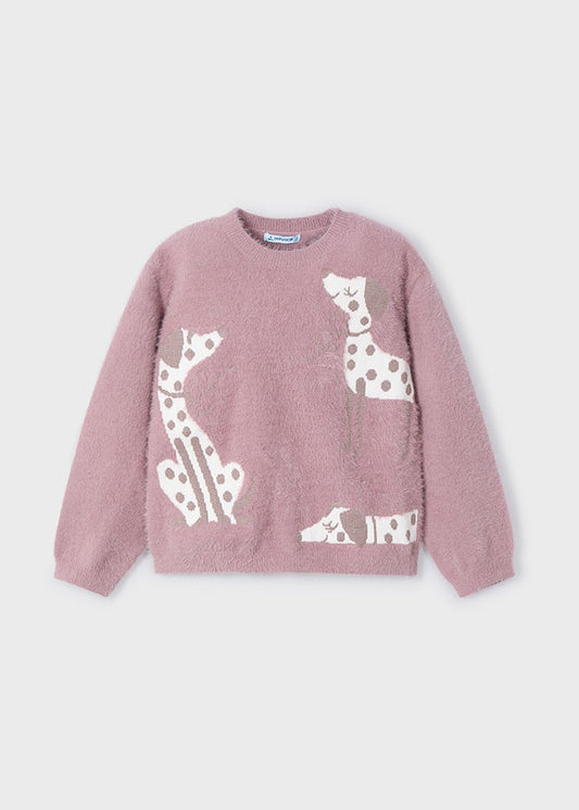 Jersey intarsia perritos