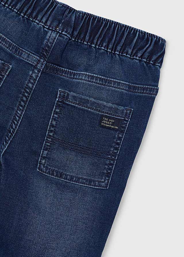 Pantalon soft denim jogger