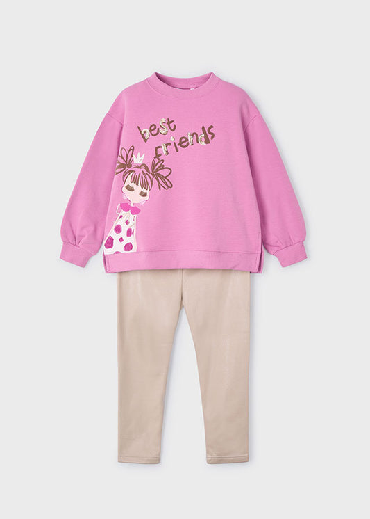Conj. Leggings fantasia