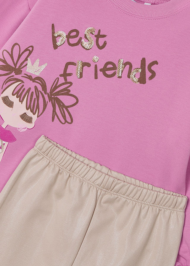 Conj. Leggings fantasia
