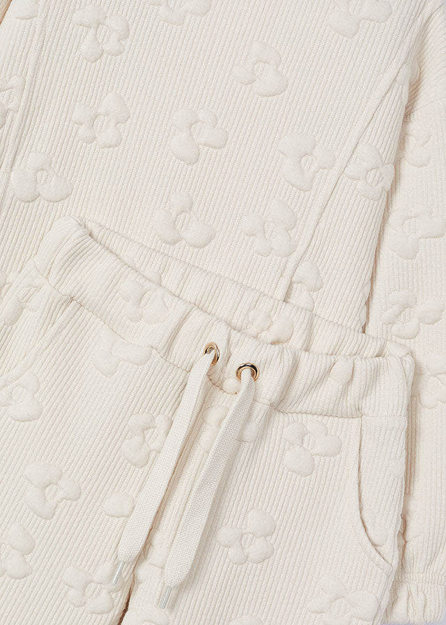 Chandal acolchado flor