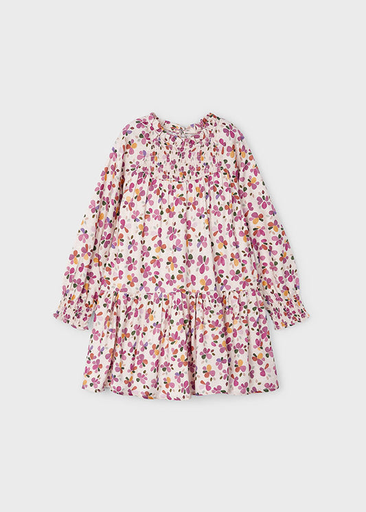 Vestido viella estampado