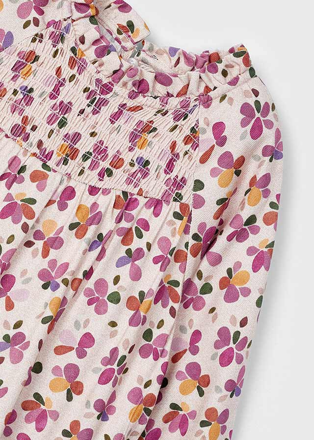 Vestido viella estampado