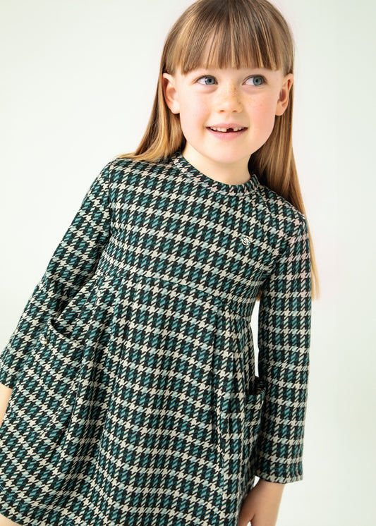 Vestido jacquard punto