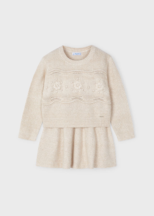 Conj. Falda tricot