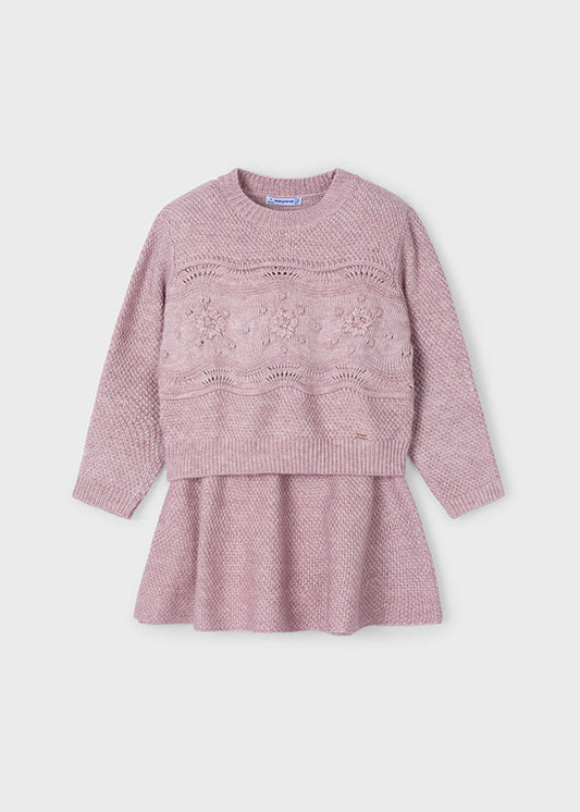 Conj. Falda tricot