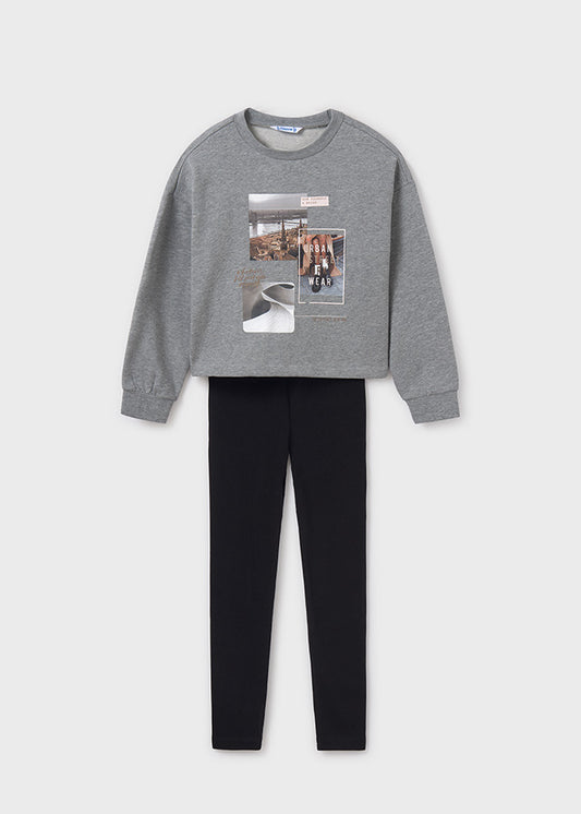 Conj. Leggings canale