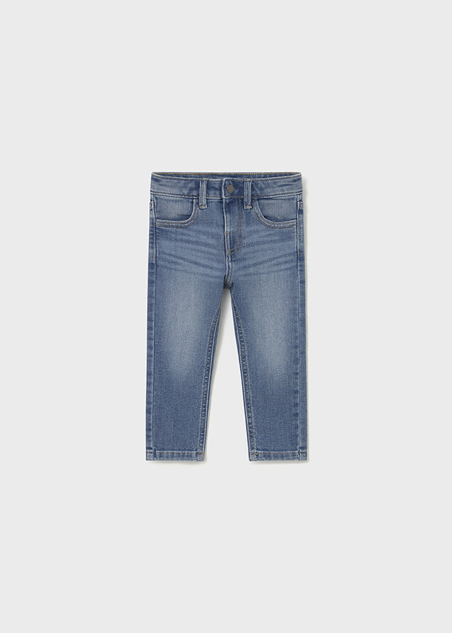 Pant. Tejano slim fit basico