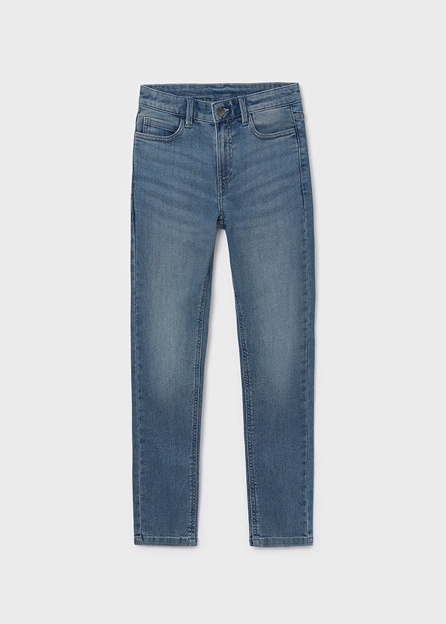 Pant. Tejano slim fit basico