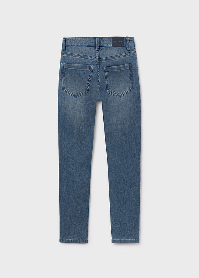 Pant. Tejano slim fit basico