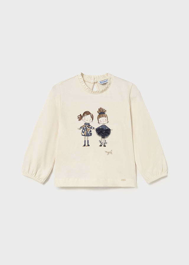 Camiseta m/l vestir