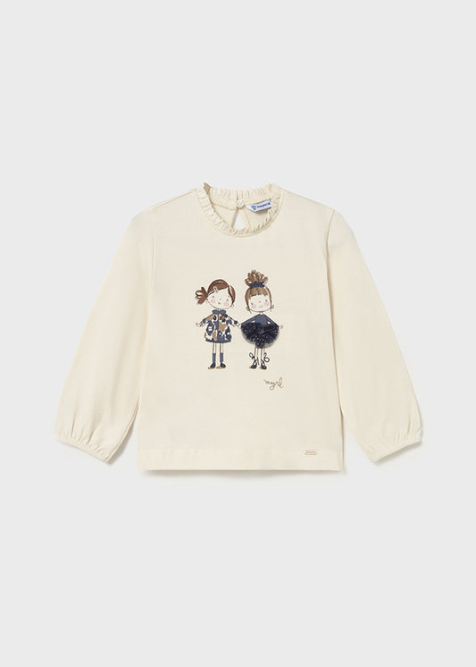 Camiseta m/l vestir